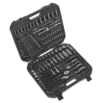 Trusa de chei 1/4”, 3/8”, 1/2”, 221 piese, Sealey