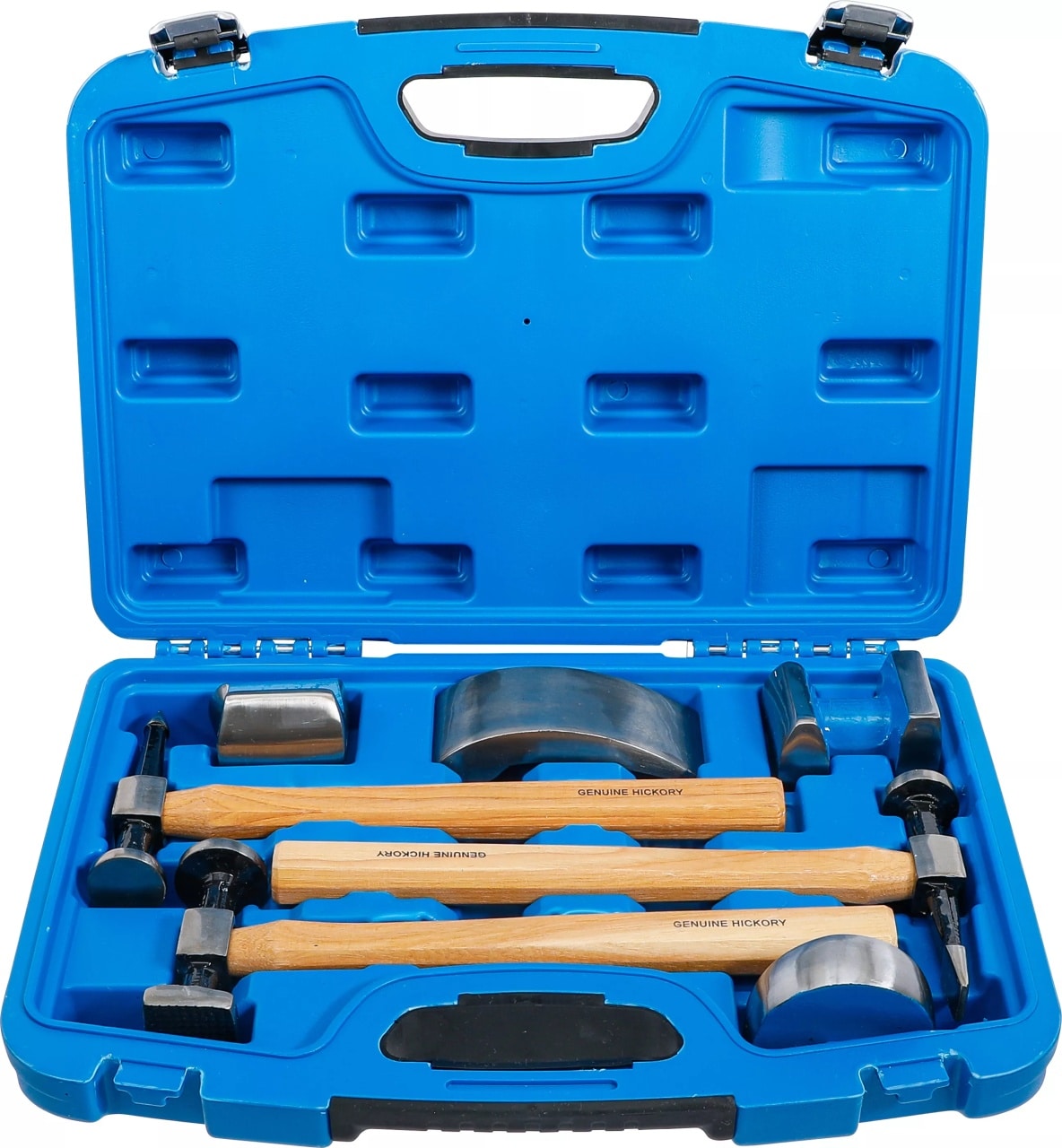 Trusa de tinichigerie cu ciocane de finisat si stecluri pentru tinichigerie, 7 piese, BGS 1672 – Tinichigerie / Vopsitorie Trusa de tinichigerie cu ciocane de finisat si stecluri pentru tinichigerie, 7 piese, BGS 1672 - Tinichigerie / Vopsitorie