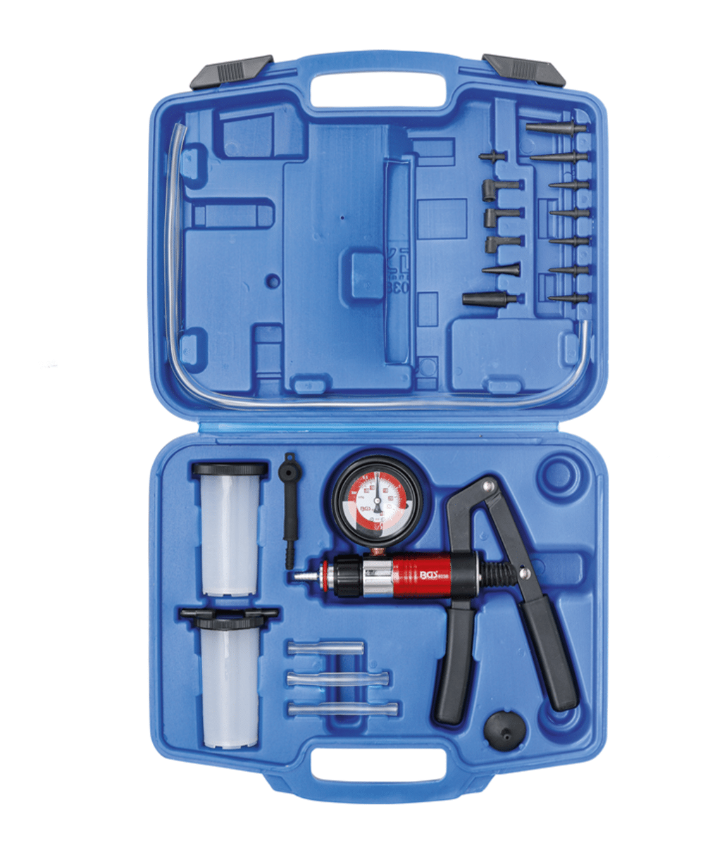 Trusa pentru verificare vacuum (max. 0.7 bari) si presiune (max. 3 bari), BGS 8038 – Testere presiune/compresie si injectie Trusa pentru verificare vacuum (max. 0.7 bari) si presiune (max. 3 bari), BGS 8038 - Testere presiune/compresie si injectie