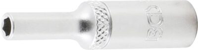 Tubulara adanca hexagonala, 4 mm, act.1/4", BGS 10504
