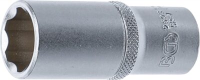 Tubulara adanca Super Lock, 18 mm, 3/8'', BGS 2608