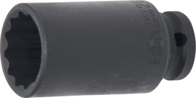 Tubulara de impact 28 mm in 12 colturi, antrenare 1/2", BGS 5352