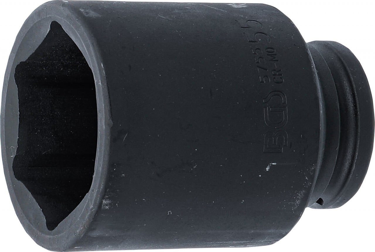 Tubulara de impact adanca 55 mm, profil hexagon, antrenare 3/4″, BGS 5755 – Chei Tubulare Normale si Impact Tubulara de impact adanca 55 mm, profil hexagon, antrenare 3/4", BGS 5755 - Chei Tubulare Normale si Impact