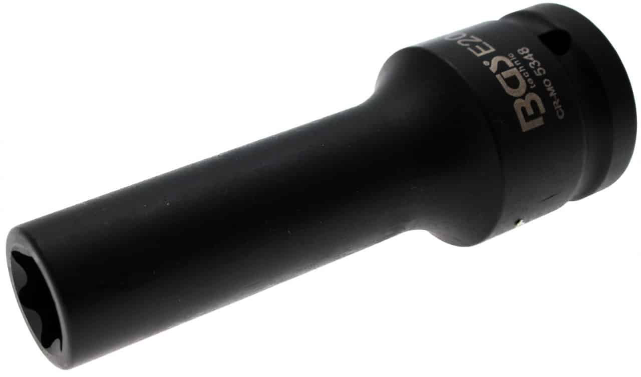 Tubulara de impact E20, lungime 110 mm, antrenare 3/4”, BGS 5348 – Chei Tubulare Normale si Impact Tubulara de impact E20, lungime 110 mm, antrenare 3/4'', BGS 5348 - Chei Tubulare Normale si Impact
