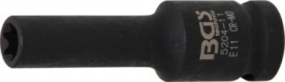 Tubulara de impact Profil E11, antrenare 1/2", BGS 5204-11