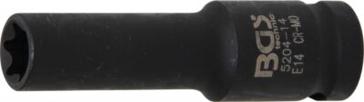 Tubulara de impact Profil E14, antrenare 1/2", BGS 5204-14