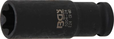 Tubulara de impact Profil E24, antrenare 1/2", BGS 5204-24