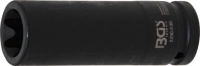 Tubulara de impact Profil E30, lungime 110 mm, antrenare 3/4'', BGS 5250-E30