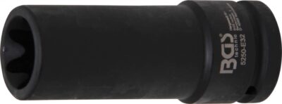 Tubulara de impact Profil E32, lungime 110 mm, antrenare 3/4'', BGS 5250-E32