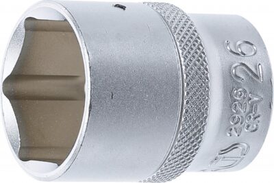 Tubulara hexagon 26 mm cu antrenare 1/2”, BGS 2926