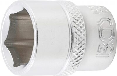 Tubulara hexagonala 15 mm, act. 3/8", BGS 10615