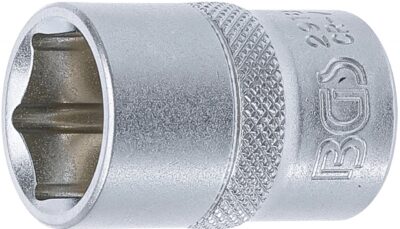 Tubulara hexagonala 18 mm, act.1/2", BGS 2918