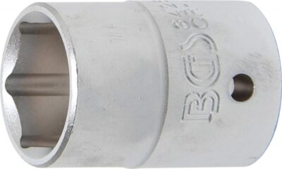 Tubulara hexagonala 26 mm, act. 3/4", BGS 3426