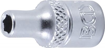 Tubulara hexagonala 4 mm, act.1/4", BGS 2474