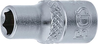Tubulara hexagonala 6 mm, act.1/4", BGS 2478