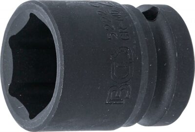 Tubulara Impact 22 mm, profil hexagon, antrenare1/2", BGS 5222