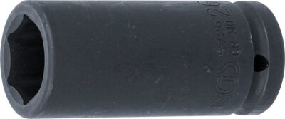 Tubulara impact adanca hex. 26mm act.3/4, BGS 5726