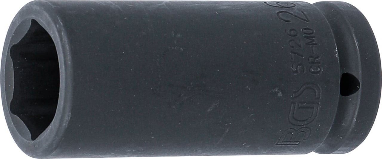 Tubulara impact adanca hex. 26mm act.3/4, BGS 5726 – Chei Tubulare Normale si Impact Tubulara impact adanca hex. 26mm act.3/4, BGS 5726 - Chei Tubulare Normale si Impact