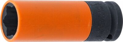 Tubulara speciala antifurt 21 mm pentru prezoane de roti Hyundai i30, Tucson & Kia, antrenare 12.5mm(1/2”), BGS 9371