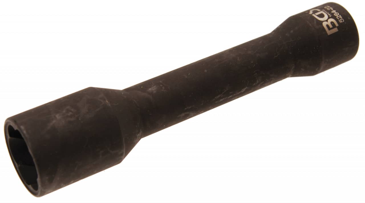 Tubulara speciala pentru suruburi deteriorate, 1/2″, 22 mm, BGS 5264-22 – Scule service roti Tubulara speciala pentru suruburi deteriorate, 1/2", 22 mm, BGS 5264-22 - Scule service roti