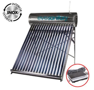 Sistem Panou Solar cu Tuburi Vidate si Controller 1024-58 INOX 150L