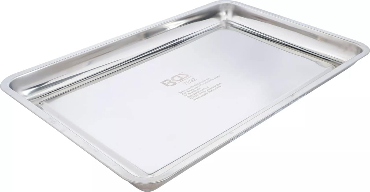 Vas de colectare Inox, dimensiuni 600 x 400 mm, BGS 7892 – Schimb ulei Vas de colectare Inox, dimensiuni 600 x 400 mm, BGS 7892 - Schimb ulei