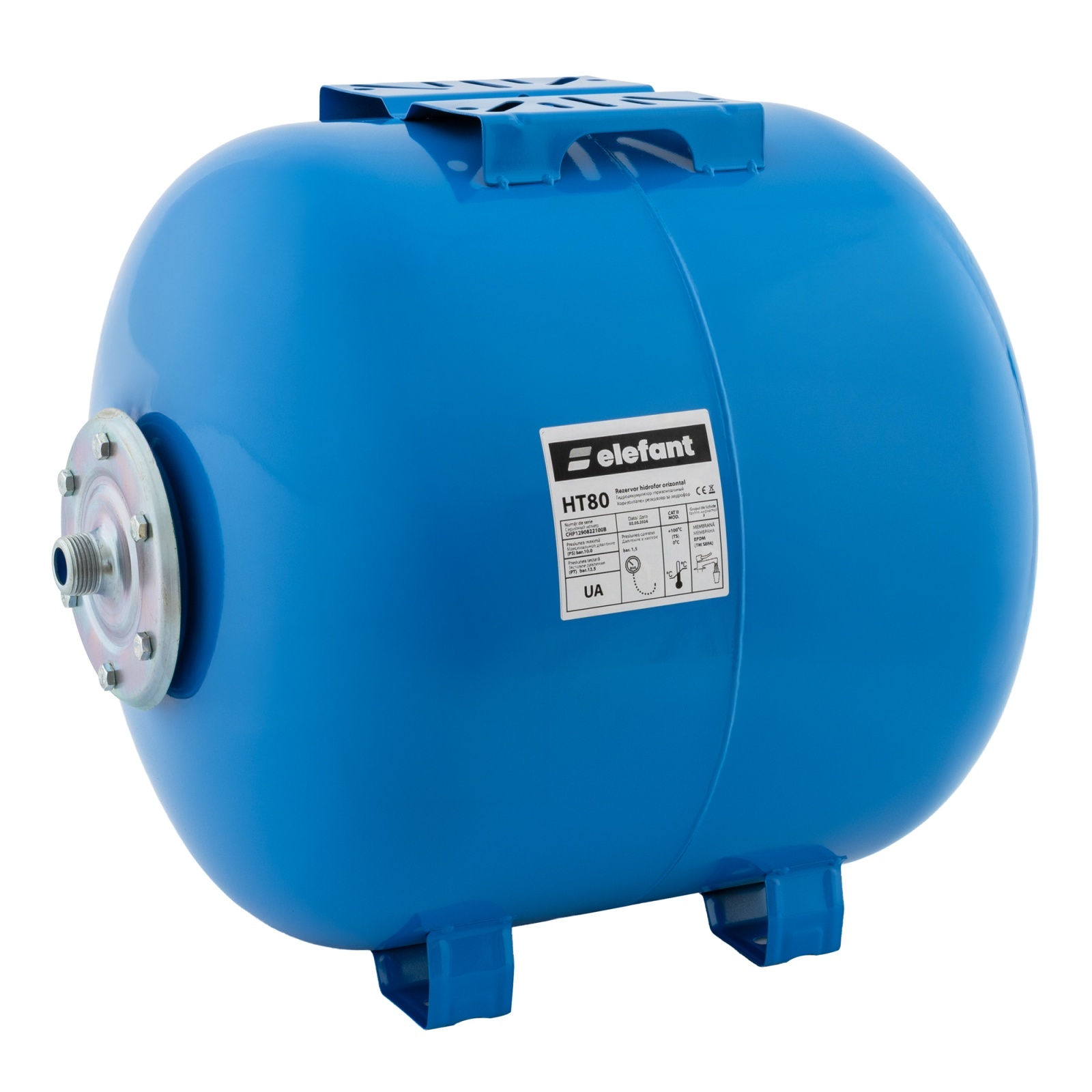 Vas de expansiune , 80L, orizontal, Elefant – In lucru Vas de expansiune , 80L, orizontal, Elefant - In lucru