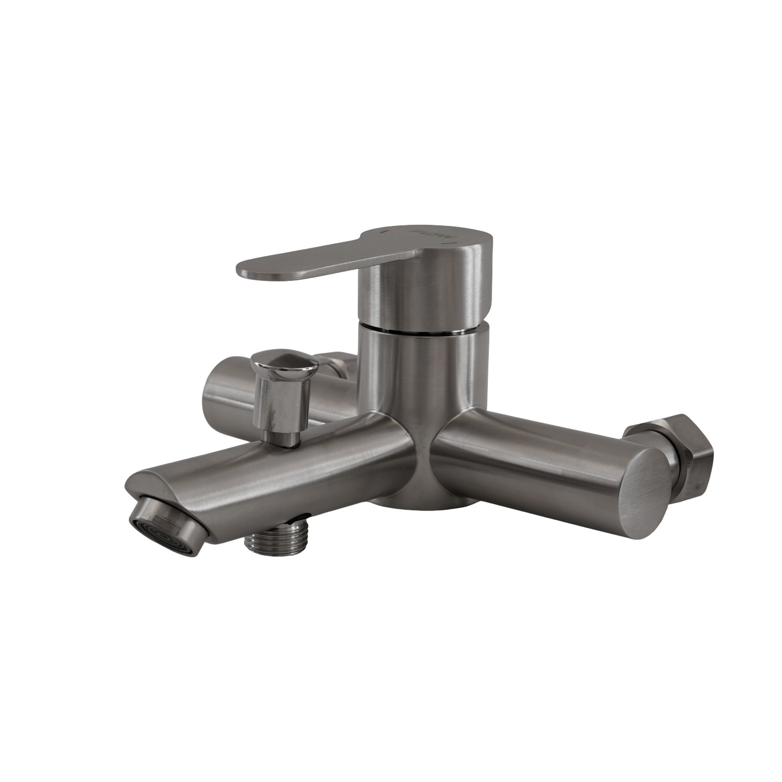 VITAL FB-09 – Baterie cadă monocomandă din inox SUS 304 cu pară de duș FLOW – In lucru VITAL FB-09 – Baterie cadă monocomandă din inox SUS 304 cu pară de duș FLOW - In lucru