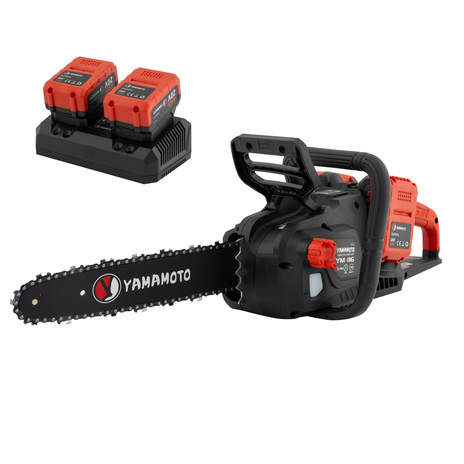 YM.116 fierastrau electric cu lant pe acumulator 20V YAMAMOTO – In lucru YM.116 fierastrau electric cu lant pe acumulator 20V YAMAMOTO - In lucru