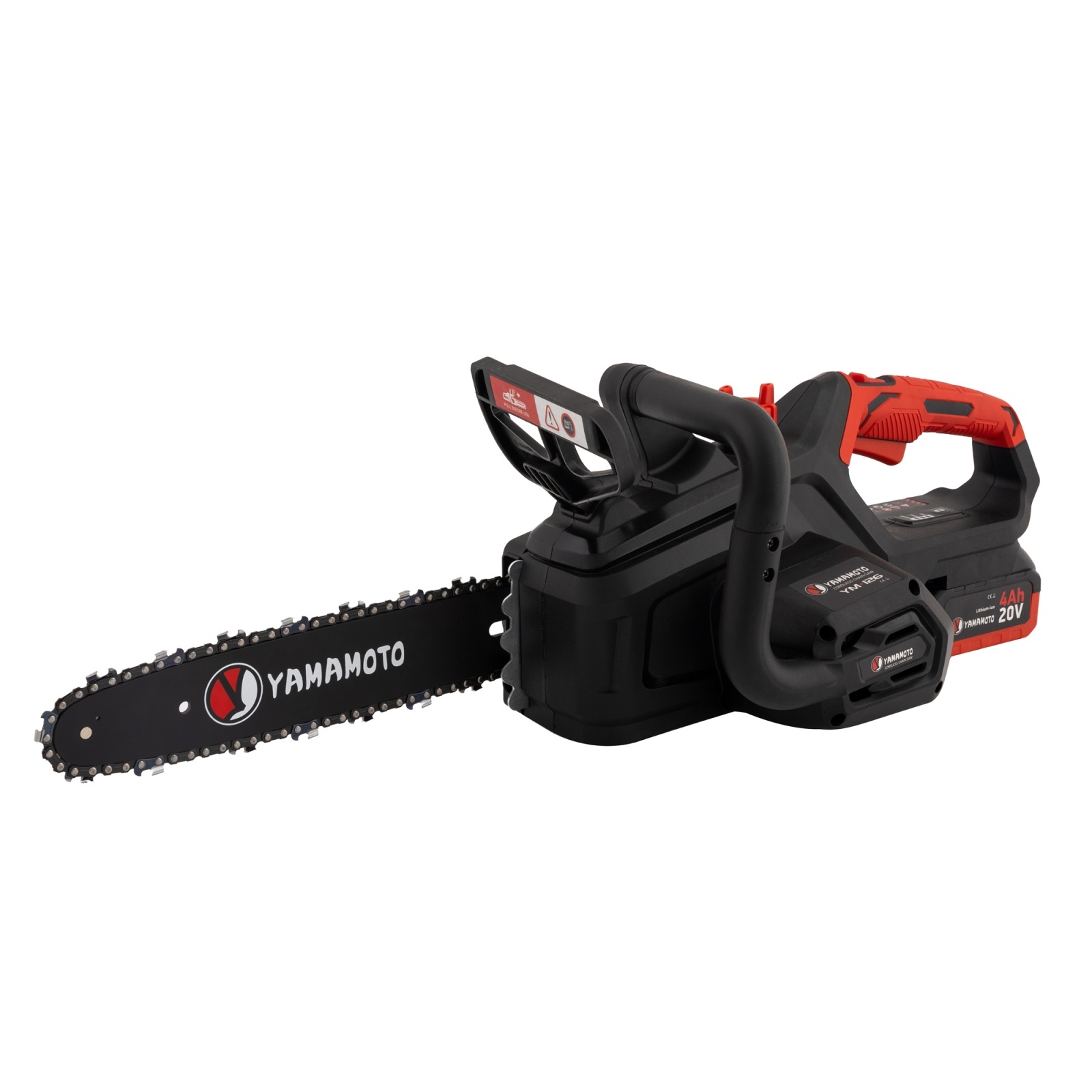 YM.126 fierastrau electric cu lant pe acumulator 20V YAMAMOTO – In lucru YM.126 fierastrau electric cu lant pe acumulator 20V YAMAMOTO - In lucru
