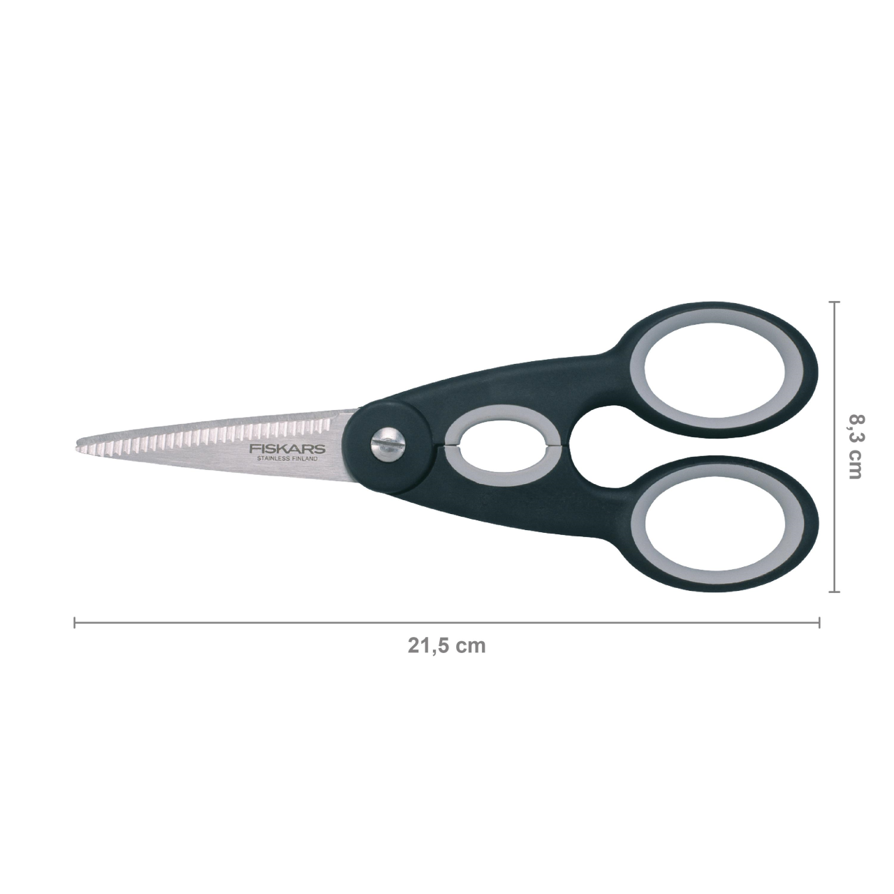 Foarfeca pentru bucatarie Fiskars Functional Form, 21.5 cm, 100 g - imagine 3