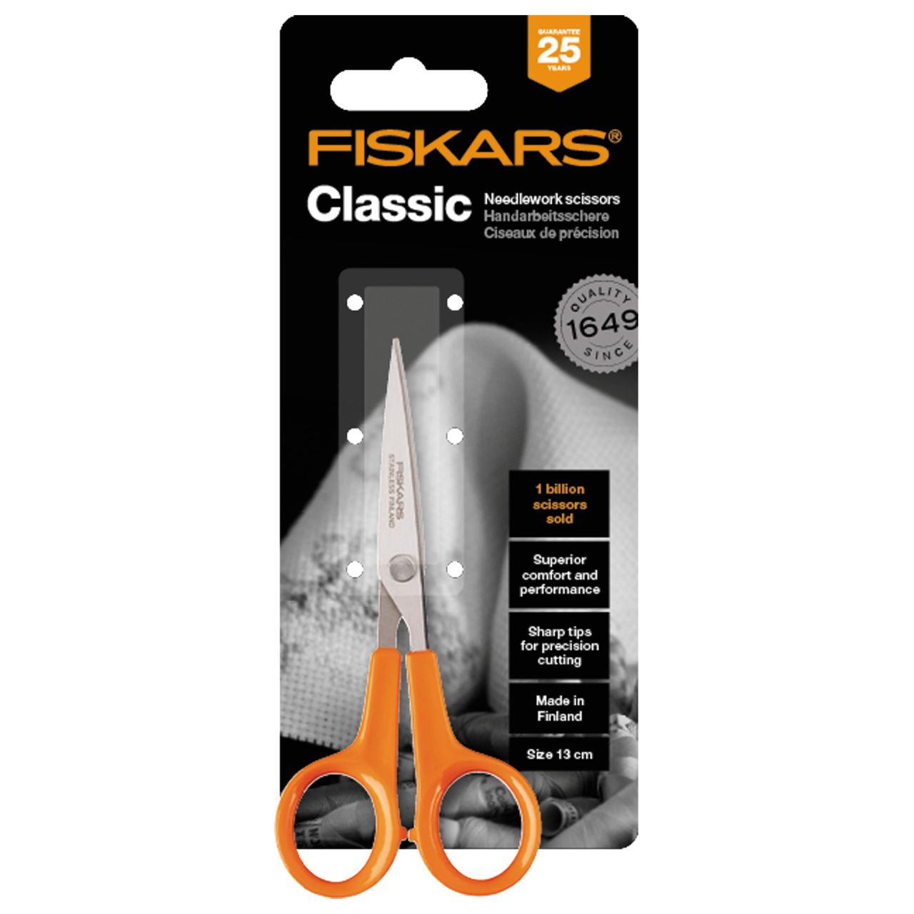 Foarfeca pentru lucru manual Fiskars Classic, 13 cm - imagine 2
