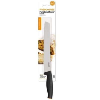 Cutit pentru paine Fiskars Functional Form, 23 cm, otel inoxidabil - SimpleTools