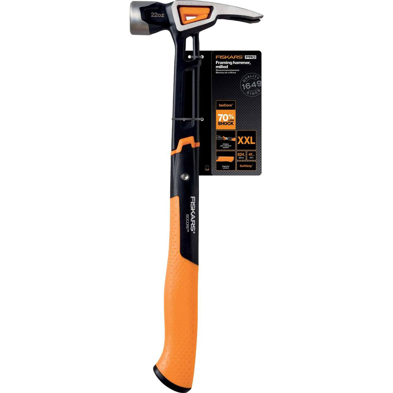 Ciocan universal Fiskars XXL, 1020216, 410 mm, 600 g - imagine 7