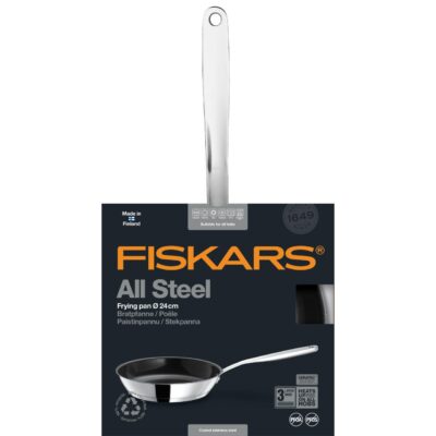 Tigaie Fiskars All Steel, Ø 24 cm - SimpleTools