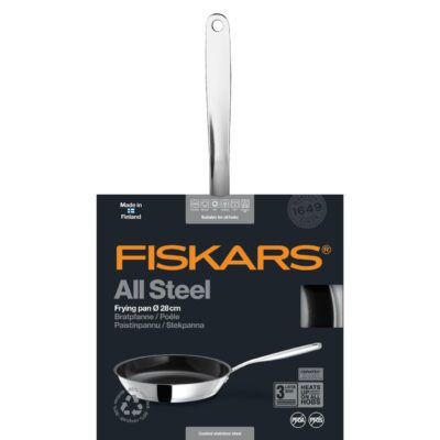 Tigaie Fiskars All Steel, Ø 28 cm - SimpleTools