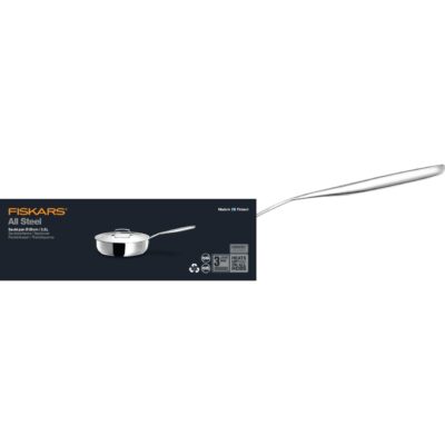 Tigaie pentru sote Fiskars All Steel, Ø 26 cm - SimpleTools