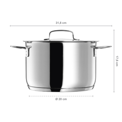 Cratita Fiskars All Steel, 5 L - SimpleTools