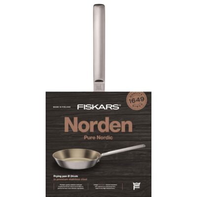 Tigaie din inox Fiskars Norden, Ø 24 cm - SimpleTools