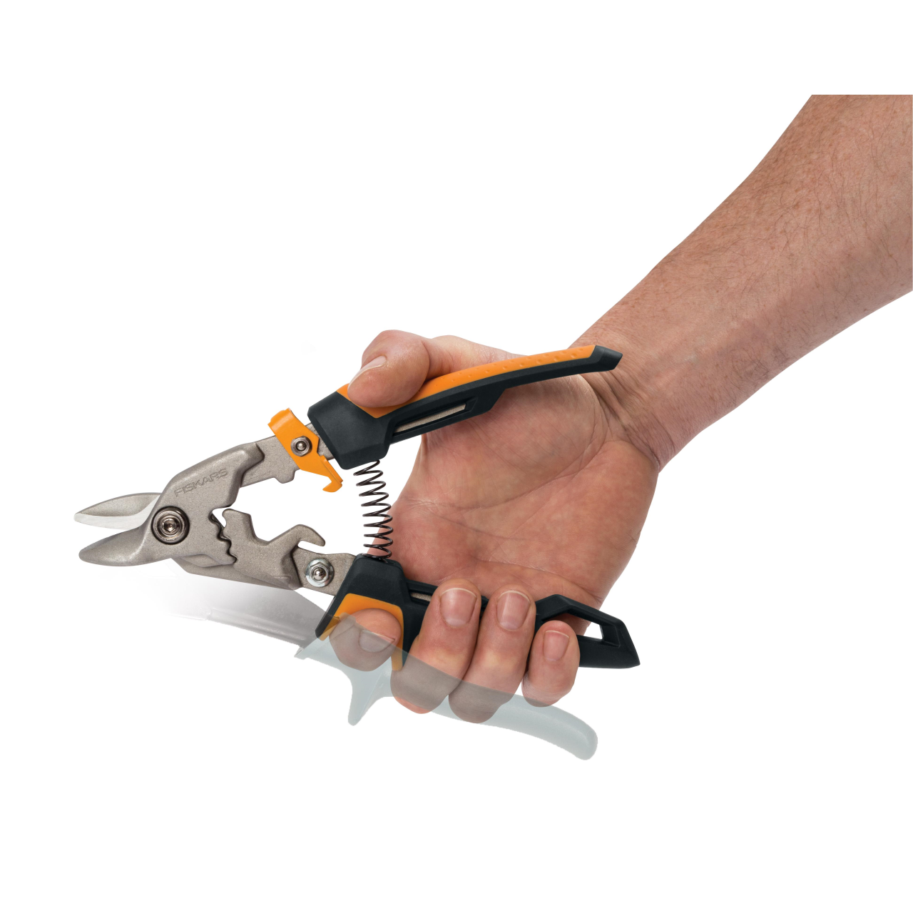Foarfeca pentru tabla Fiskars PowerGear, bulldog - imagine 5
