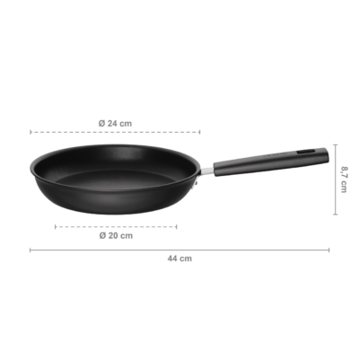 Tigaie Fiskars Hard Face, Ø 24 cm - SimpleTools