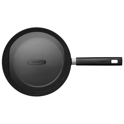 Tigaie pentru sote cu capac Fiskars Hard Face, 28 cm, 3.5 L - SimpleTools