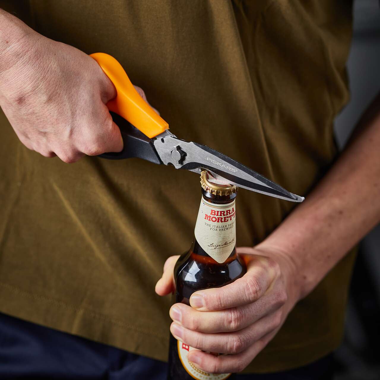 Foarfeca universala Fiskars Cut+More, 303 mm, 131 g - imagine 11