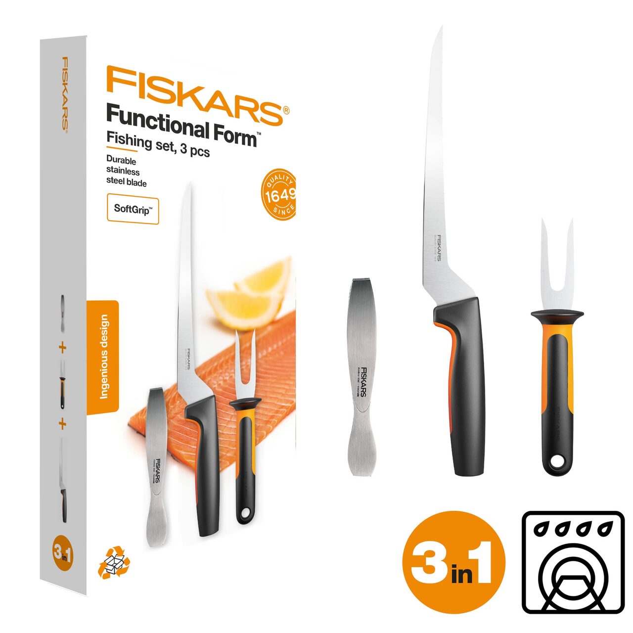 12861994_BIG Set pentru peste Fiskars Functional Form, 1057560 - imagine 1