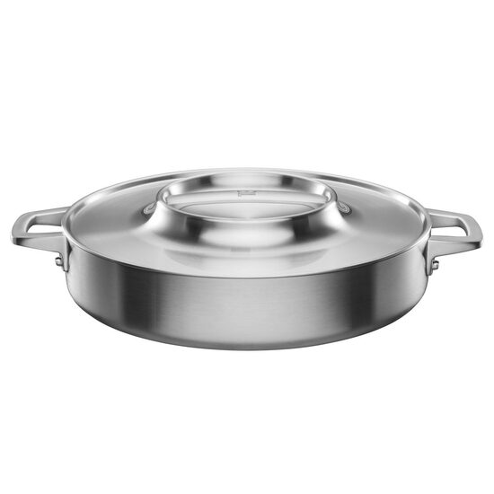 13273350_PRODUCT Cratita cu capac, din otel inoxidabil, antiaderenta, Fiskars Norden, Ø 28 cm - imagine 1