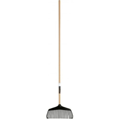Grebla pentru frunze cu coada de lemn, Solid