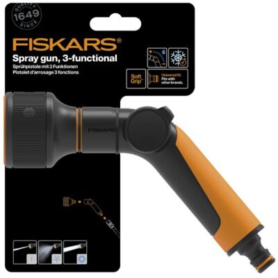 Pistol pentru stropit, 3 functii, control la deget, Comfort