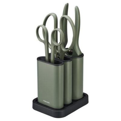 Set complet foarfece cu suport Fiskars Plant care, 3 piese