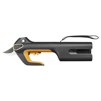 Foarfeca electrica de vie L Fiskars, lama pas cu pas