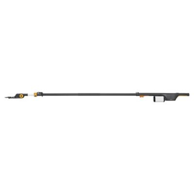 Foarfeca electrica telescopica de pomi Fiskars, lama pas cu pas, fara acumulator